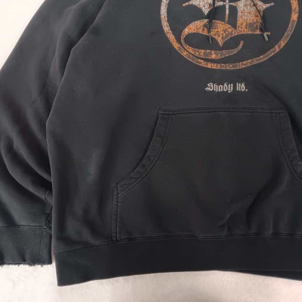 Y2k Shady Limited Black Graphic Hoodie Grunge XL - Picture 4 of 7